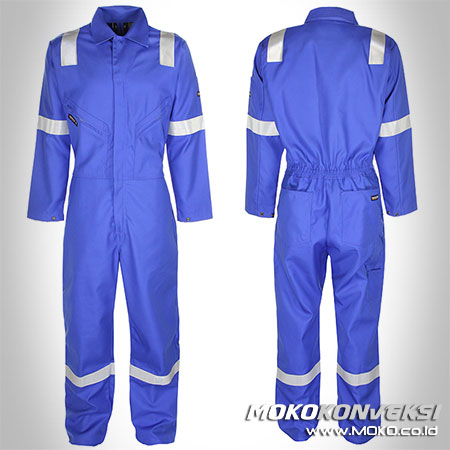 Belanja Pakaian Wearpack Coverall Online Warna Biru