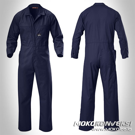 Gambar Wearpack Coverall Mekanik Murah Warna Hitam